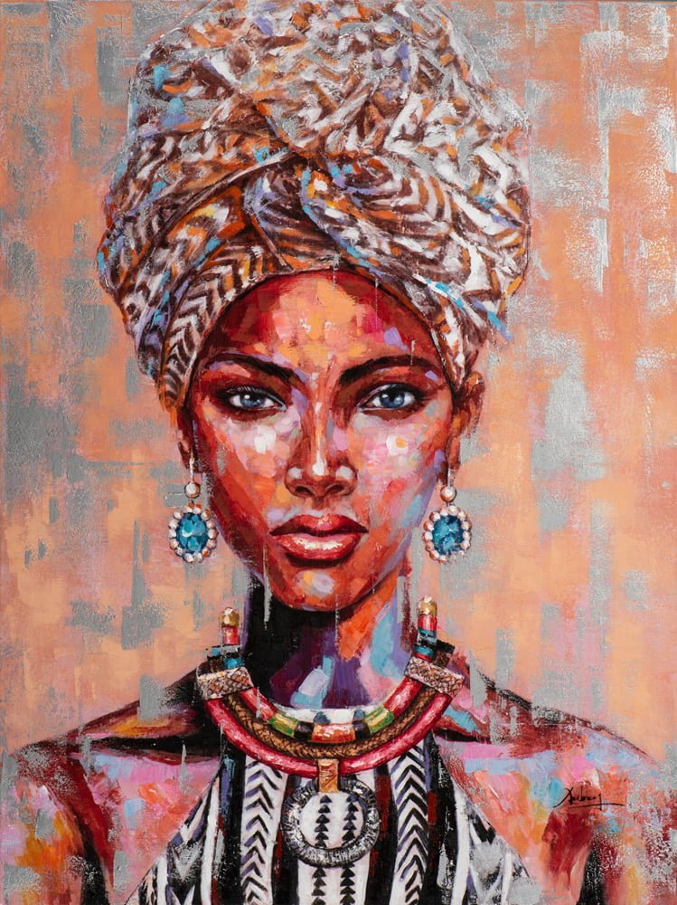 Africa beauty with turban By ΓΕΩΡΓΙΟΠΟΥΛΟΣ έπιπλα κύρους 2