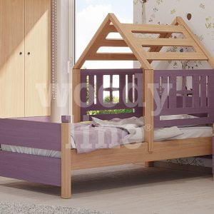 Παιδικό κρεβάτι 100 εκ. χωρίς σκεπή (ΓΗ 2 ΜΑΣΙΦ ΟΞΙΑ) by GEOHOME