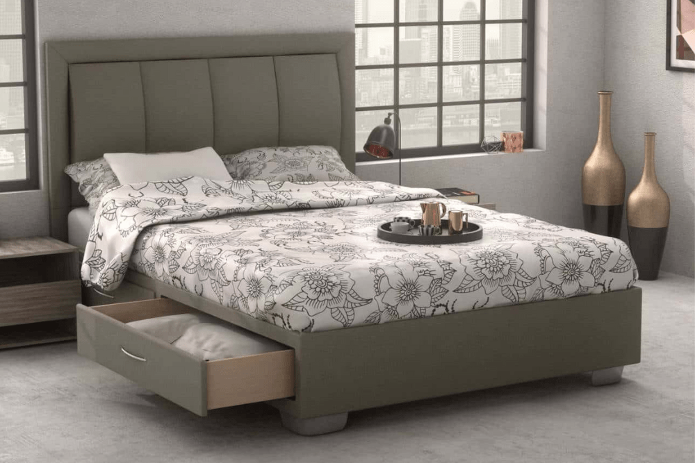 Ντυμένο κρεβάτι LAVASTONE DUNLOPILLO