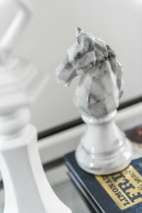 Λεπτομέρειες Chess Piece Poly Marble Small